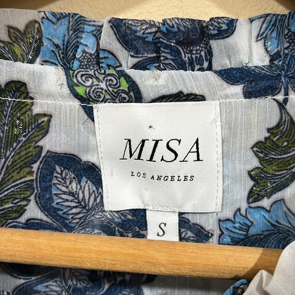 MISA LA Elisabetta Dress in Flora Azulia and Pura Vida Size Small - Picture 12 of 16